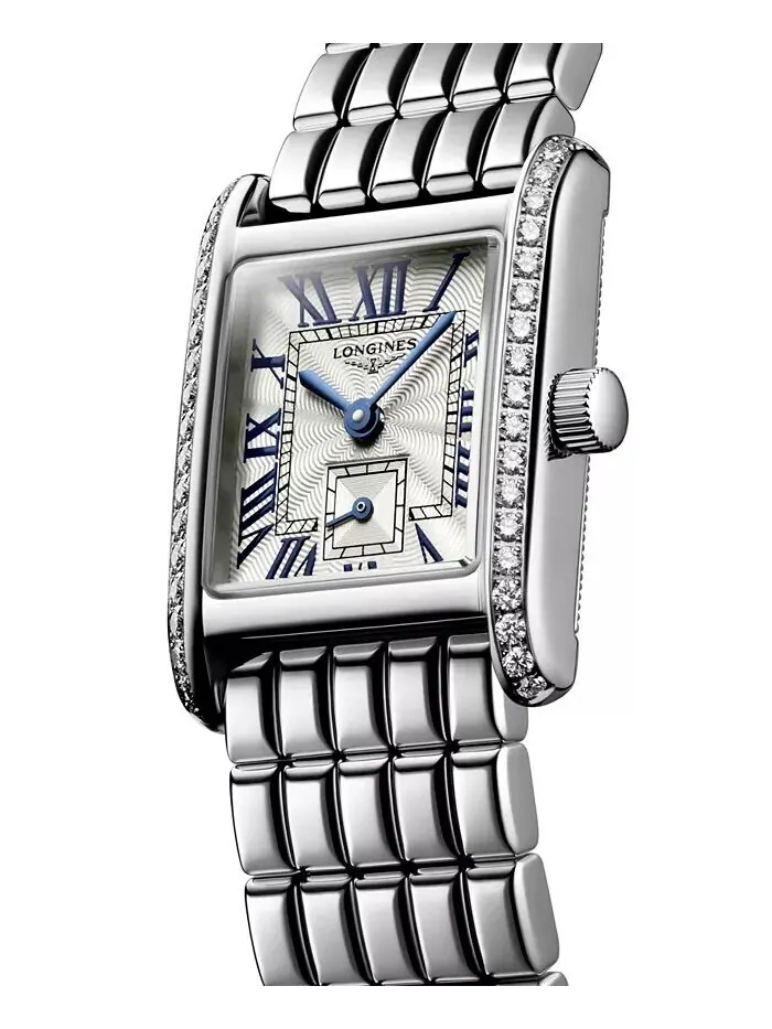 Женские швейцарские мини-часы DolceVita Diamond (1/2 карата) из нержавеющей стали с браслетом — изображение 2 из 4