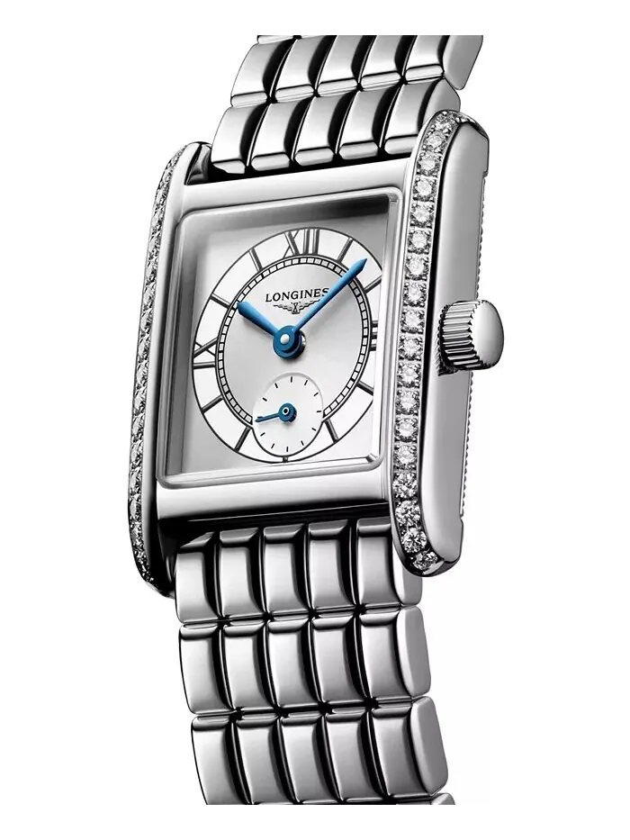 Женские швейцарские мини-часы DolceVita Diamond (1/2 карата) из нержавеющей стали с браслетом — изображение 2 из 4