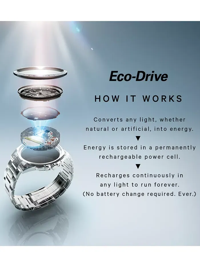 Женские часы Eco-Drive Corso с бриллиантовыми вставками на стальном браслете, 29 мм Citizen — изображение 6 из 7