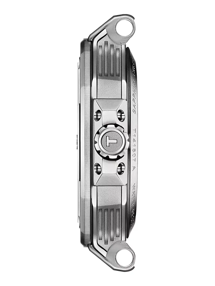Мужские автоматические часы T-Race Powermatic 80 со стальным браслетом, 41 мм Tissot — изображение 3 из 4
