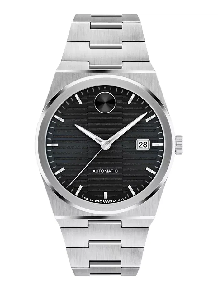 Мужские часы Bold Quest Swiss Automatic в корпусе из нержавеющей стали, 39 мм Movado