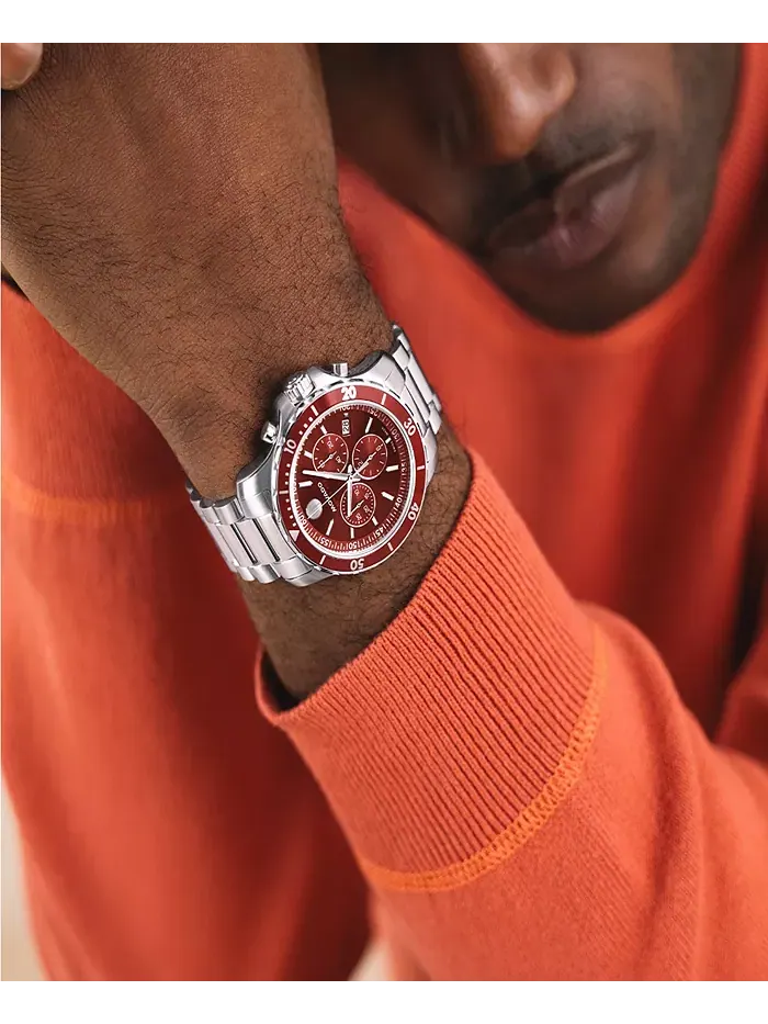 Мужские часы Series 800 Swiss Quartz Chronograph Performance, стальной корпус, 42 мм Movado — изображение 4 из 4