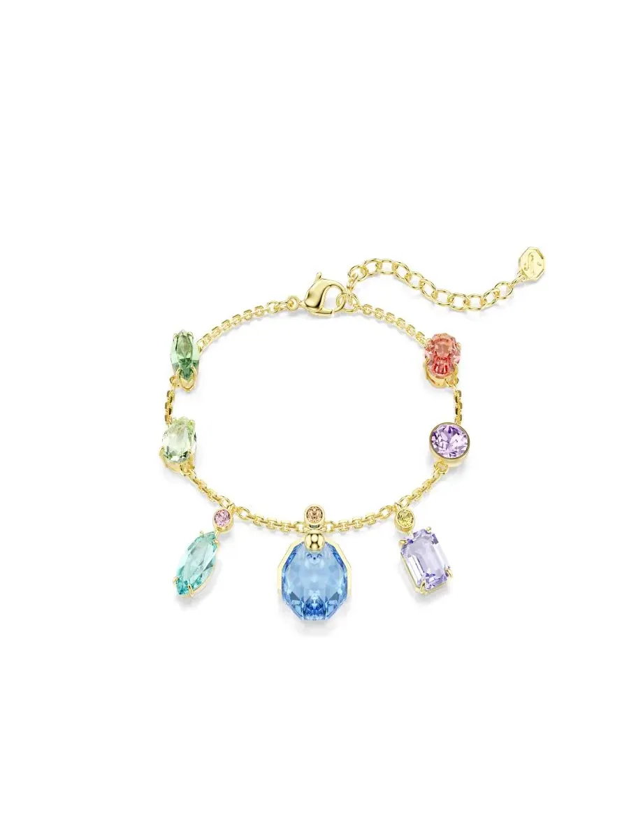 Браслет Gema с кристаллами Swarovski, золотистое покрытие Swarovski, Open — изображение 1 из 5