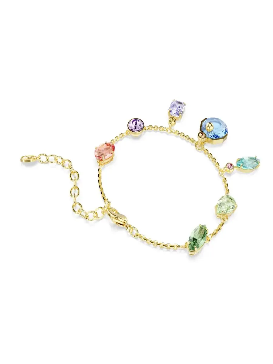 Браслет Gema с кристаллами Swarovski, золотистое покрытие Swarovski, Open — изображение 5 из 5