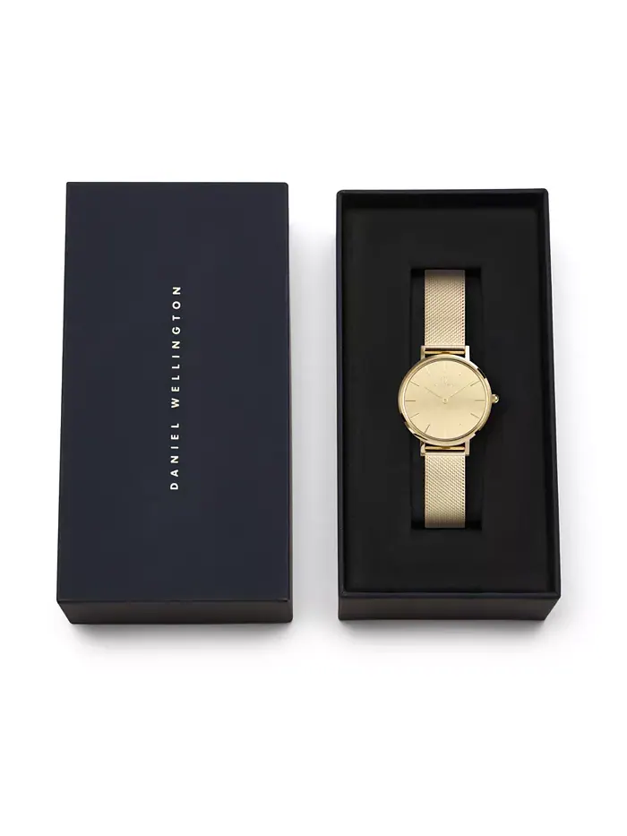 Женские часы Analog Gold Tone из нержавеющей стали, 28 мм Daniel Wellington — изображение 5 из 5