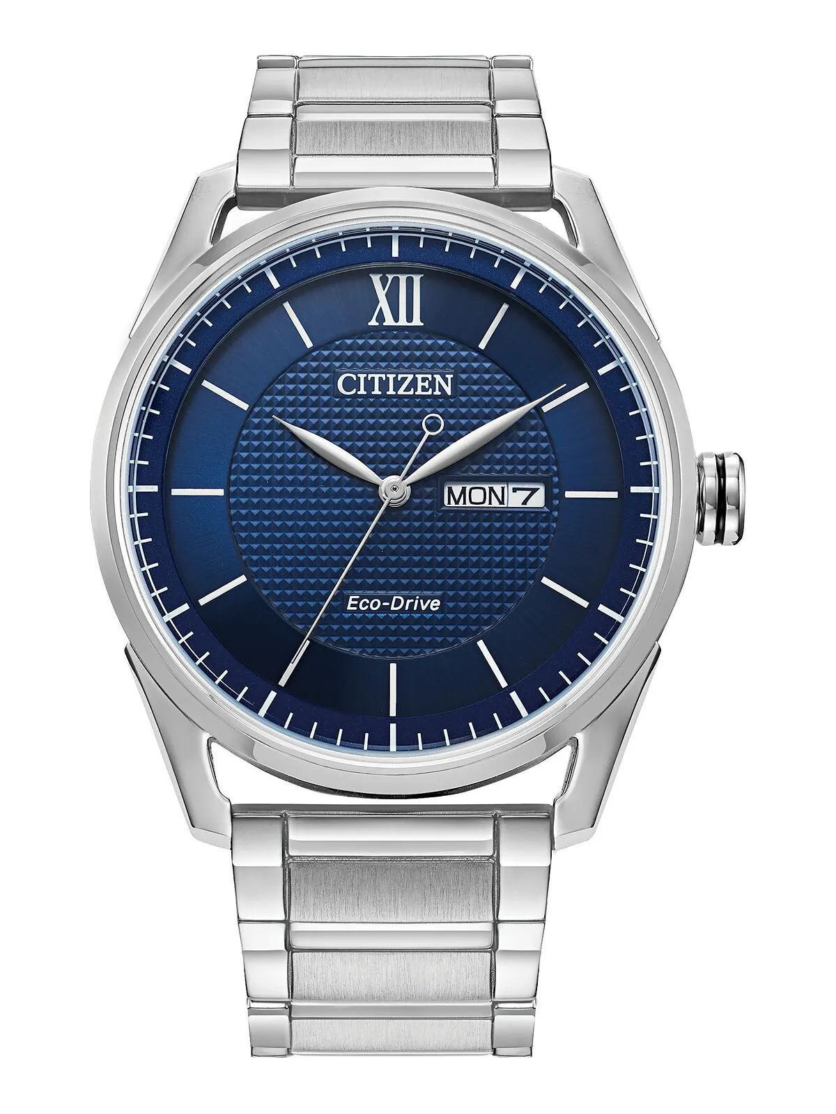 Мужские классические часы Eco-Drive с браслетом из нержавеющей стали, 42 мм Citizen