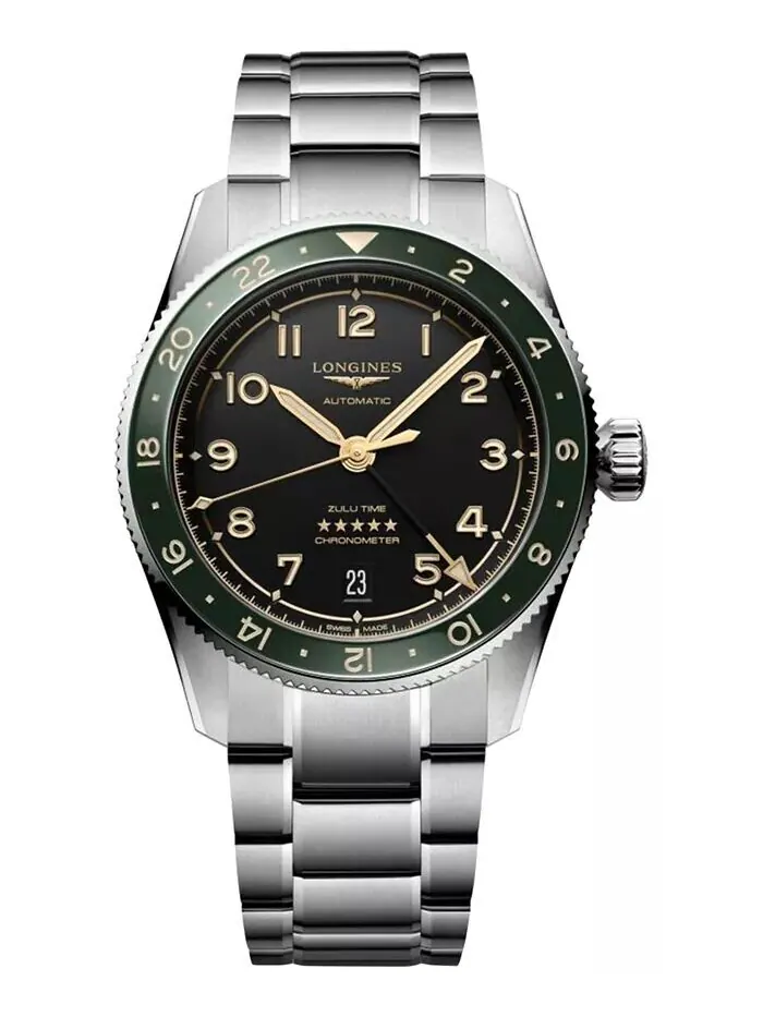 Мужские швейцарские автоматические часы Spirit Zulu Time с браслетом из нержавеющей стали, 39 мм — изображение 1 из 4