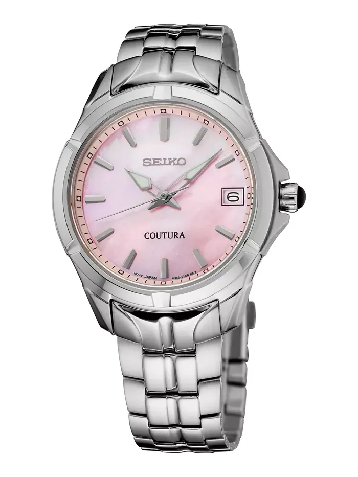 Женские наручные часы Coutura из нержавеющей стали, 34 мм Seiko