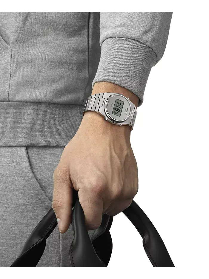 Мужские цифровые часы PRX со стальным браслетом, 40 мм Tissot — изображение 5 из 5