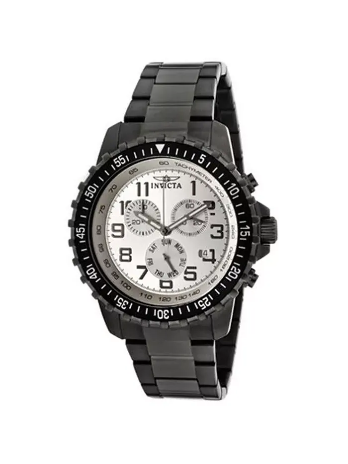 Мужские часы 11370 Specialty Quartz Chronograph с серебристым циферблатом Invicta — изображение 2 из 2