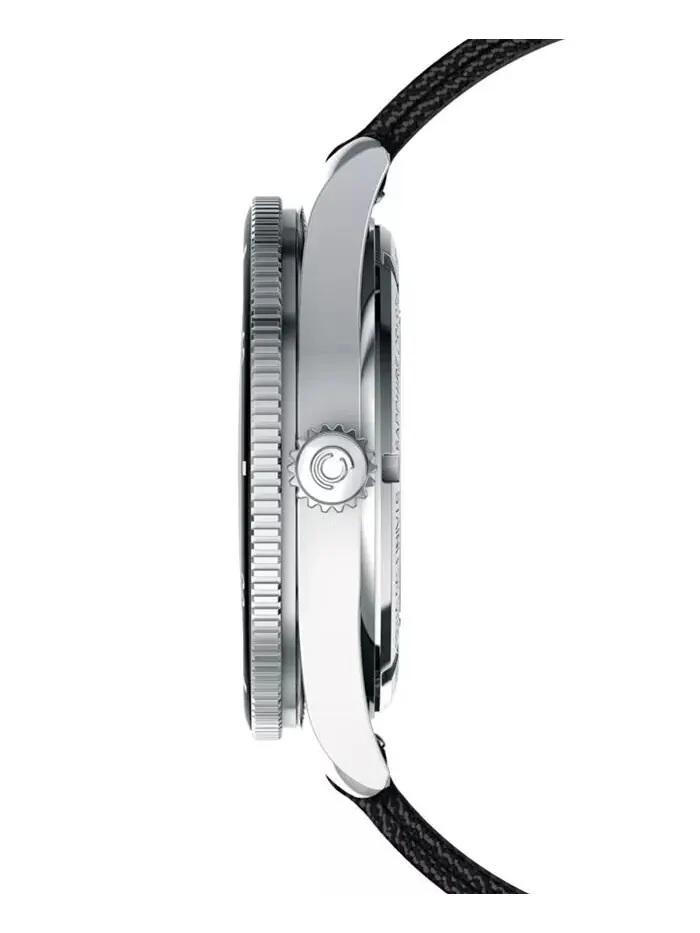 Часы унисекс Swiss Automatic DS Podium Diamond (1/20 карата) с черным синтетическим ремешком, 39 мм — изображение 3 из 5