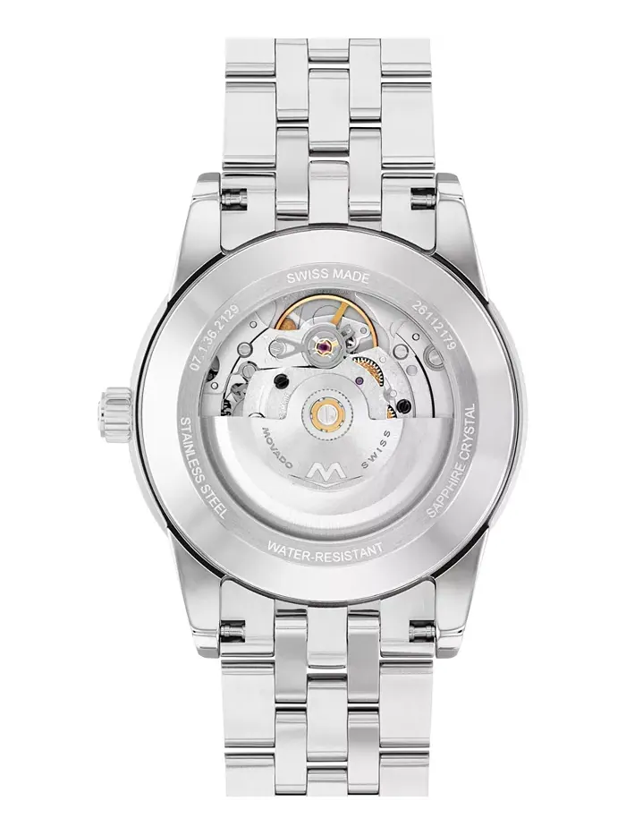 Мужские часы Museum Classic Swiss Automatic из нержавеющей стали, 40 мм Movado — изображение 3 из 4