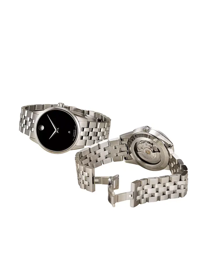 Мужские часы Museum Classic Swiss Automatic из нержавеющей стали, 40 мм Movado — изображение 4 из 4
