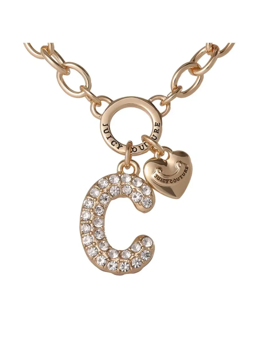 Кулон-подвеска с буквой C, 45 см, с цепочкой Juicy Couture, Letter C — изображение 7 из 7