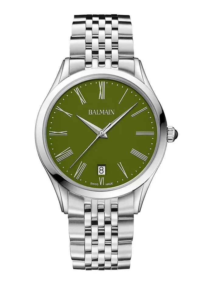 Мужские часы Swiss Classic R на стальном браслете, 41 мм Balmain