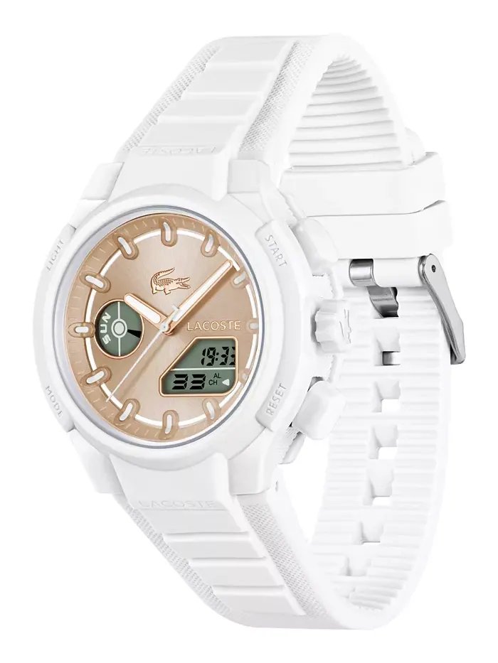 Женские часы LC33 с белым силиконовым ремешком, 40 мм Lacoste — изображение 2 из 10