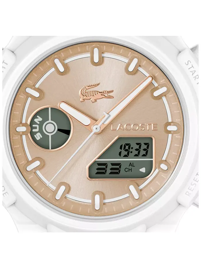 Женские часы LC33 с белым силиконовым ремешком, 40 мм Lacoste — изображение 5 из 10