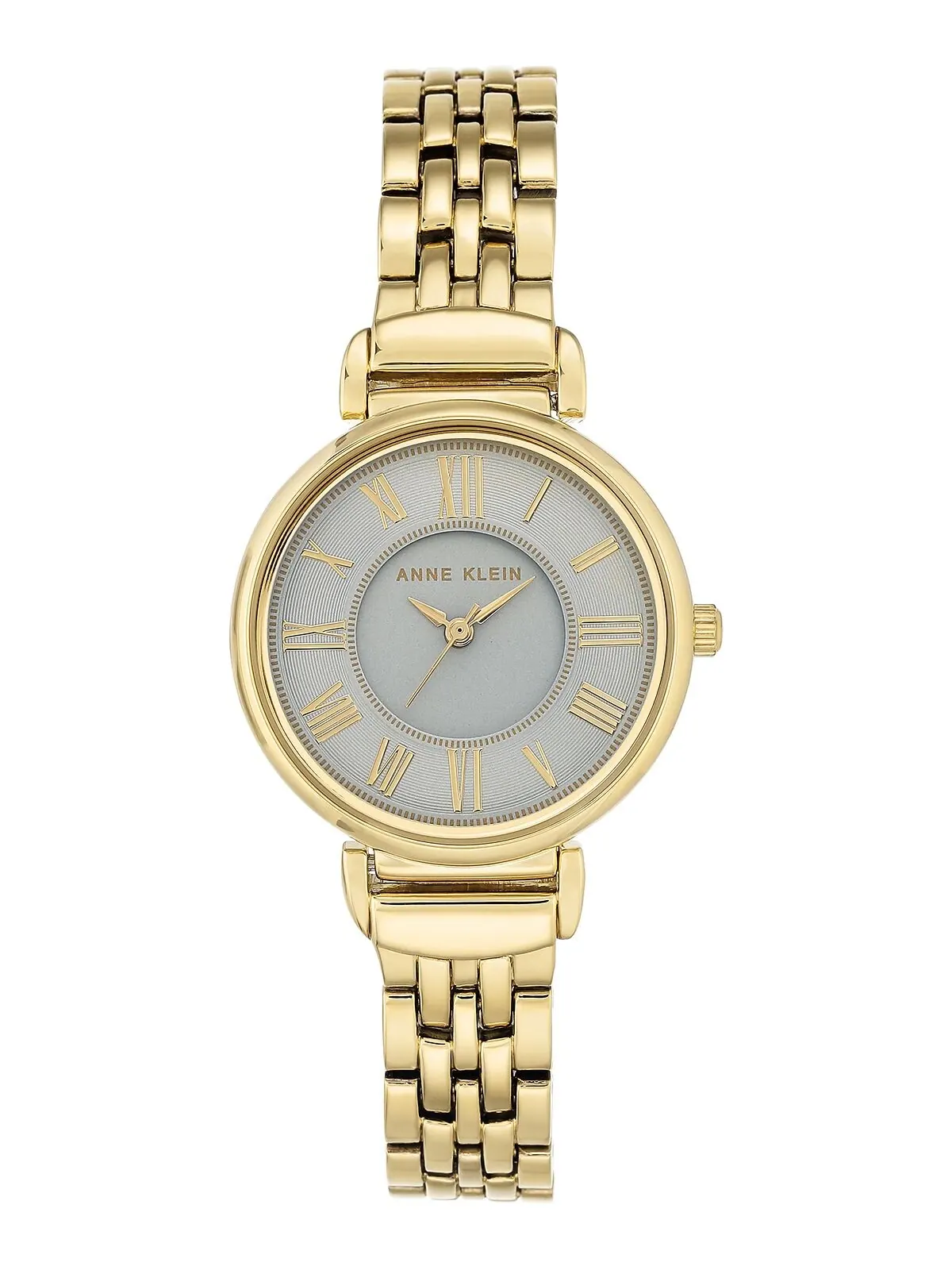 Женские золотистые часы-браслет 30 мм Anne Klein