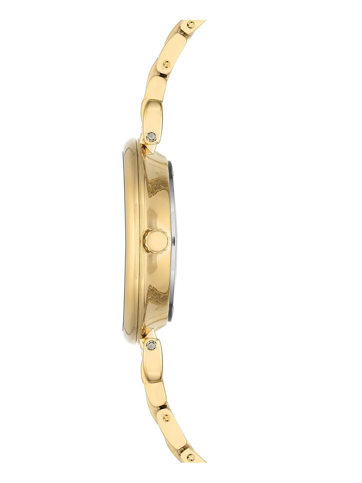Женские золотистые часы-браслет 30 мм Anne Klein — изображение 2 из 5, оттенок светлый серый