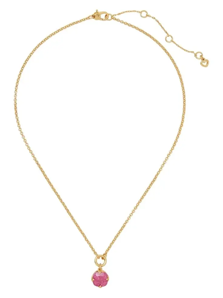 Женский кулон в виде цветка в форме лопатки, 10 мм. Kate Spade New York — изображение 1 из 1, оттенок фуксия