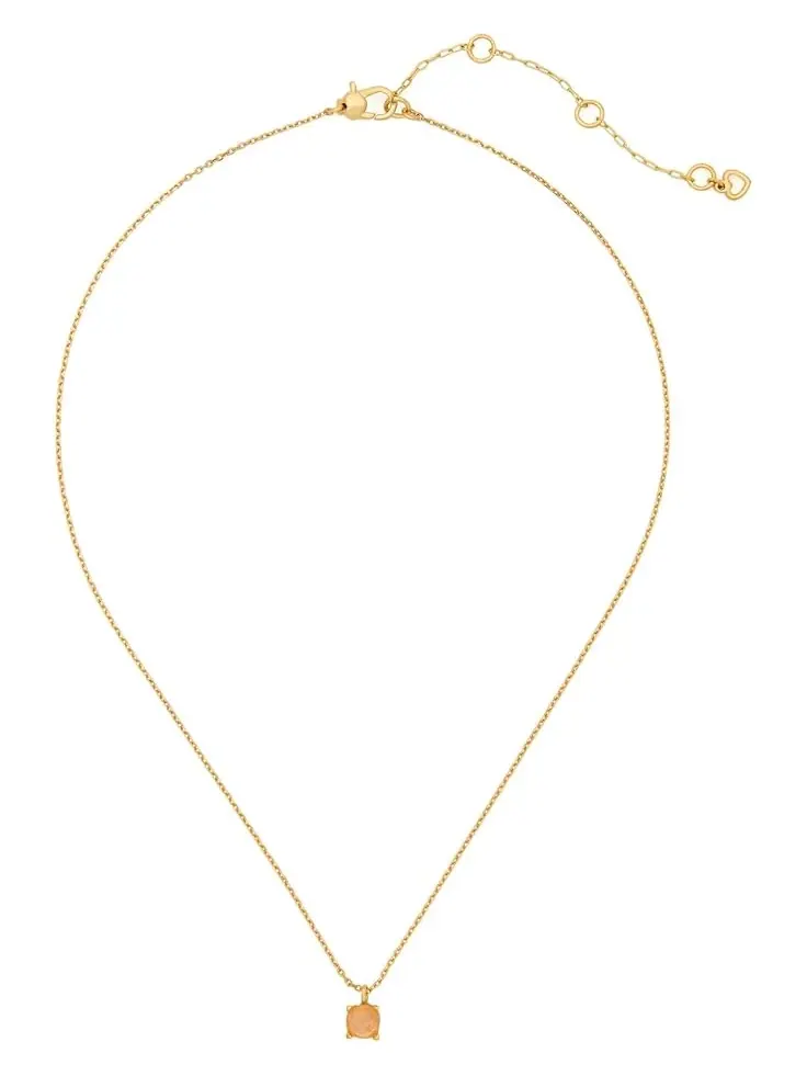 Кулон «Маленькая роскошь для женщин» Kate Spade New York — изображение 1 из 1, оттенок розовый