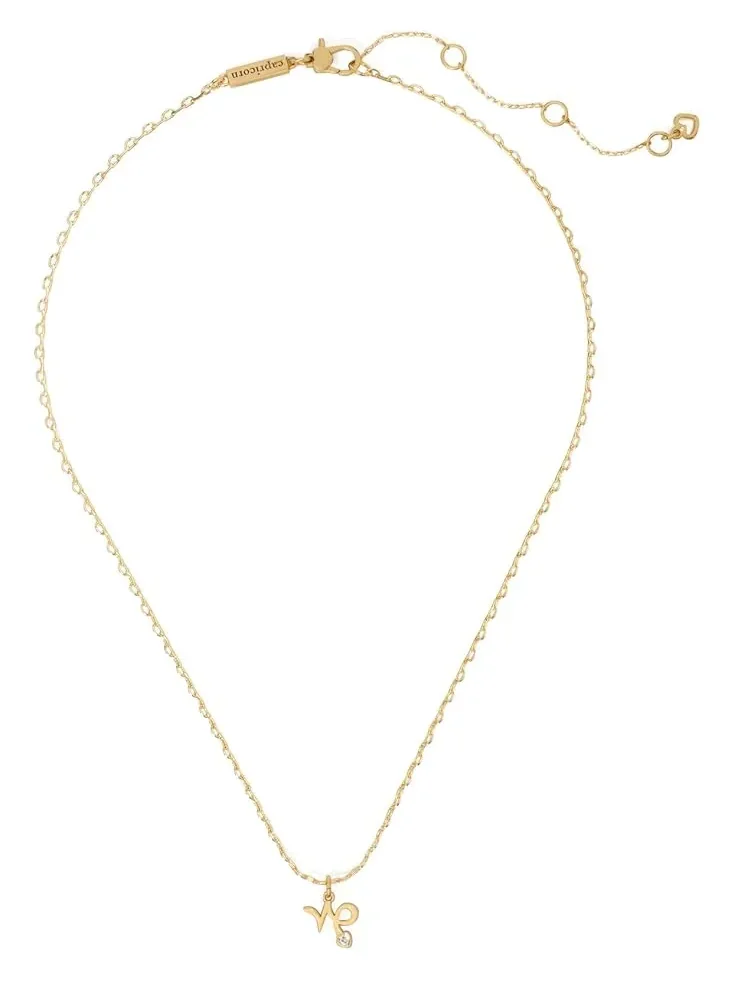 Мини-кулон для женщин "Какой у тебя знак зодиака - Козерог?" Kate Spade New York