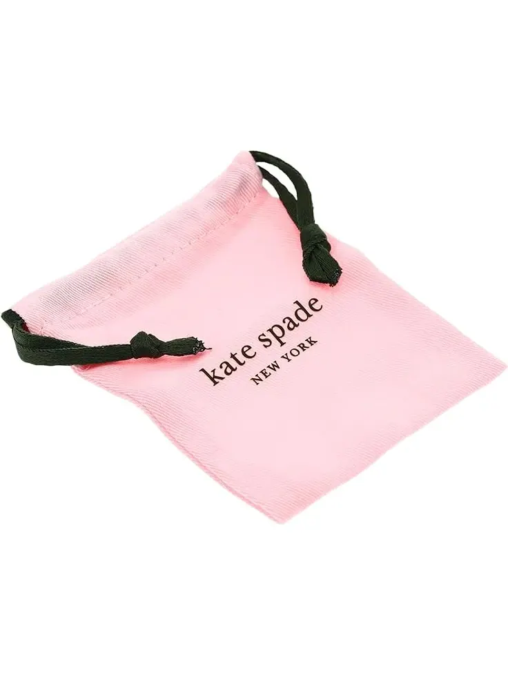 Женские серьги-гвоздики с блестками Kate Spade New York — изображение 2 из 2, оттенок прозрачный/золотистый