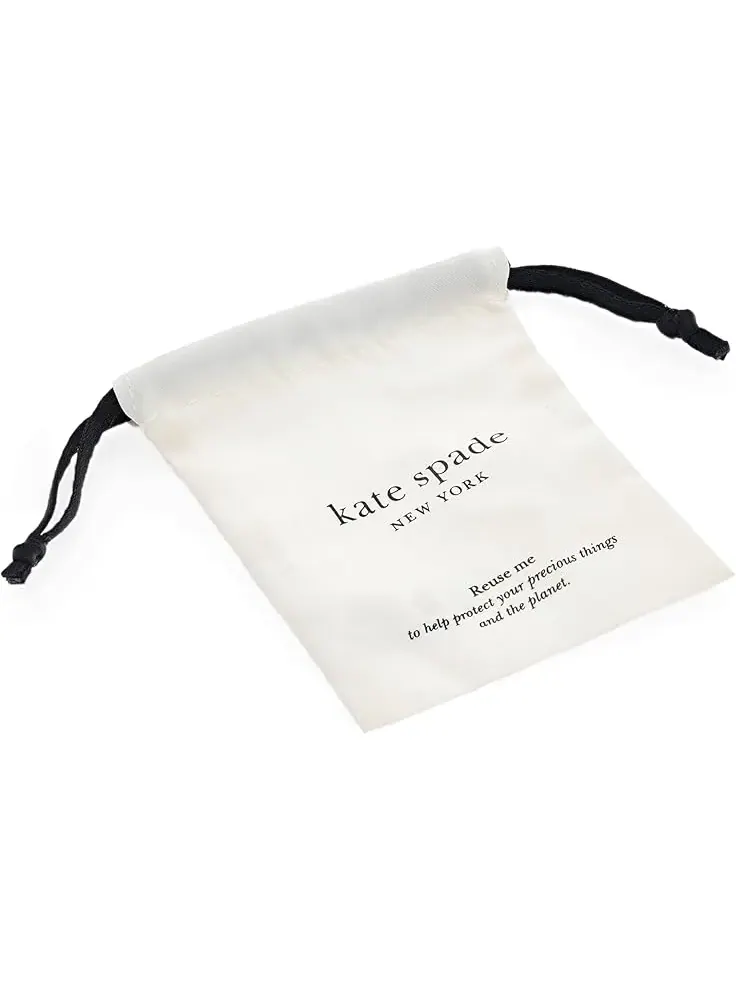 Женские серьги-гвоздики «Расплавленное стекло» Kate Spade New York — изображение 3 из 3, оттенок черный