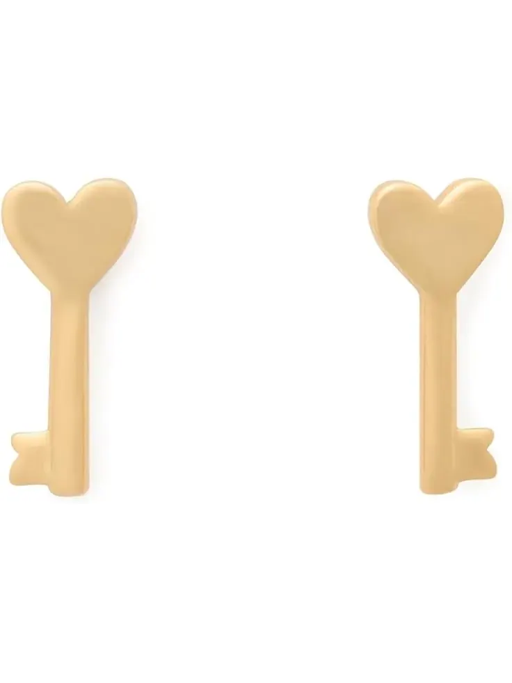 Women's Kate Spade New York Key Studs — изображение 1 из 2, оттенок золото