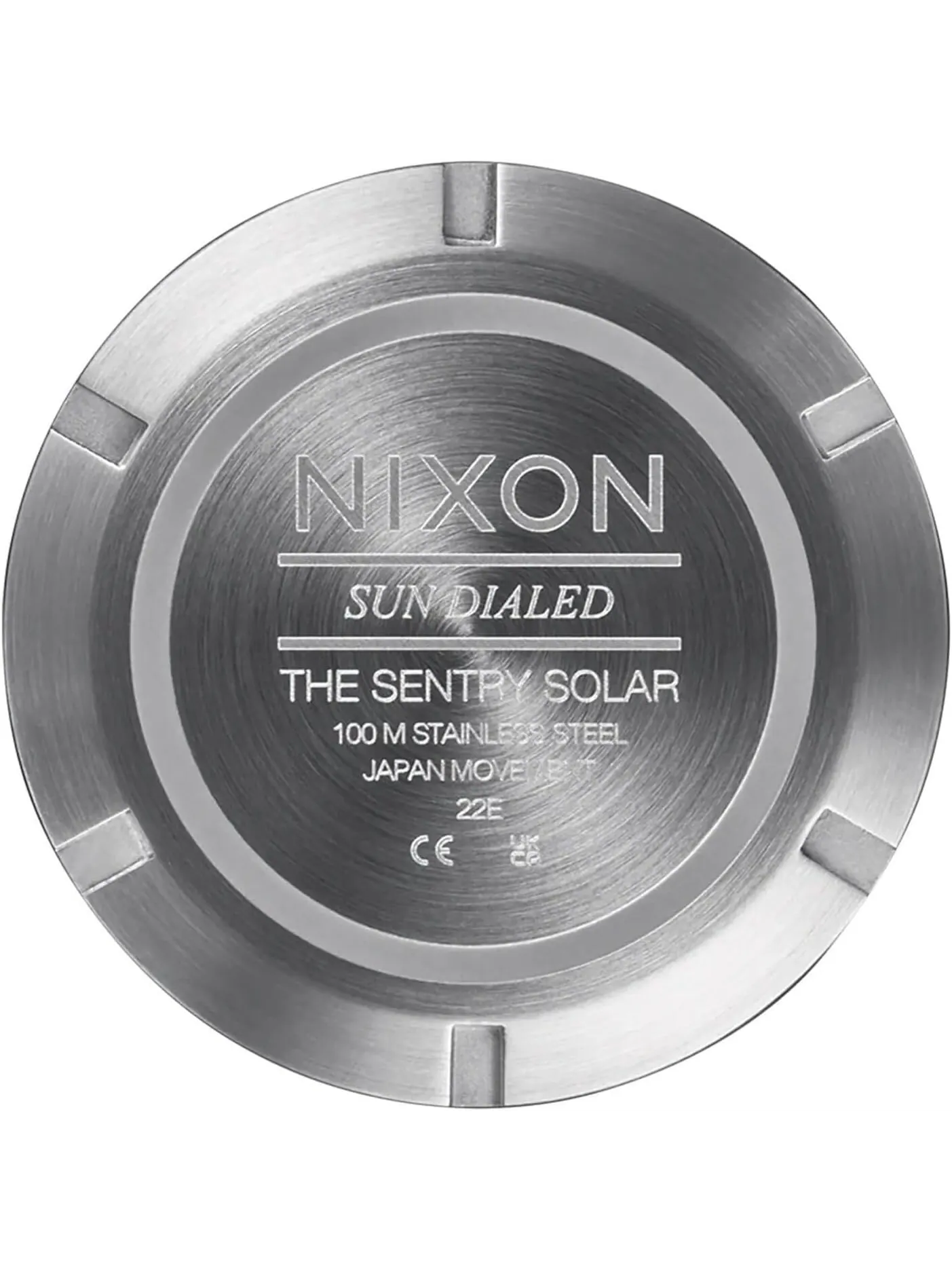 Часы Sentry Solar Stainless Steel Nixon — изображение 4 из 4, оттенок серебристый