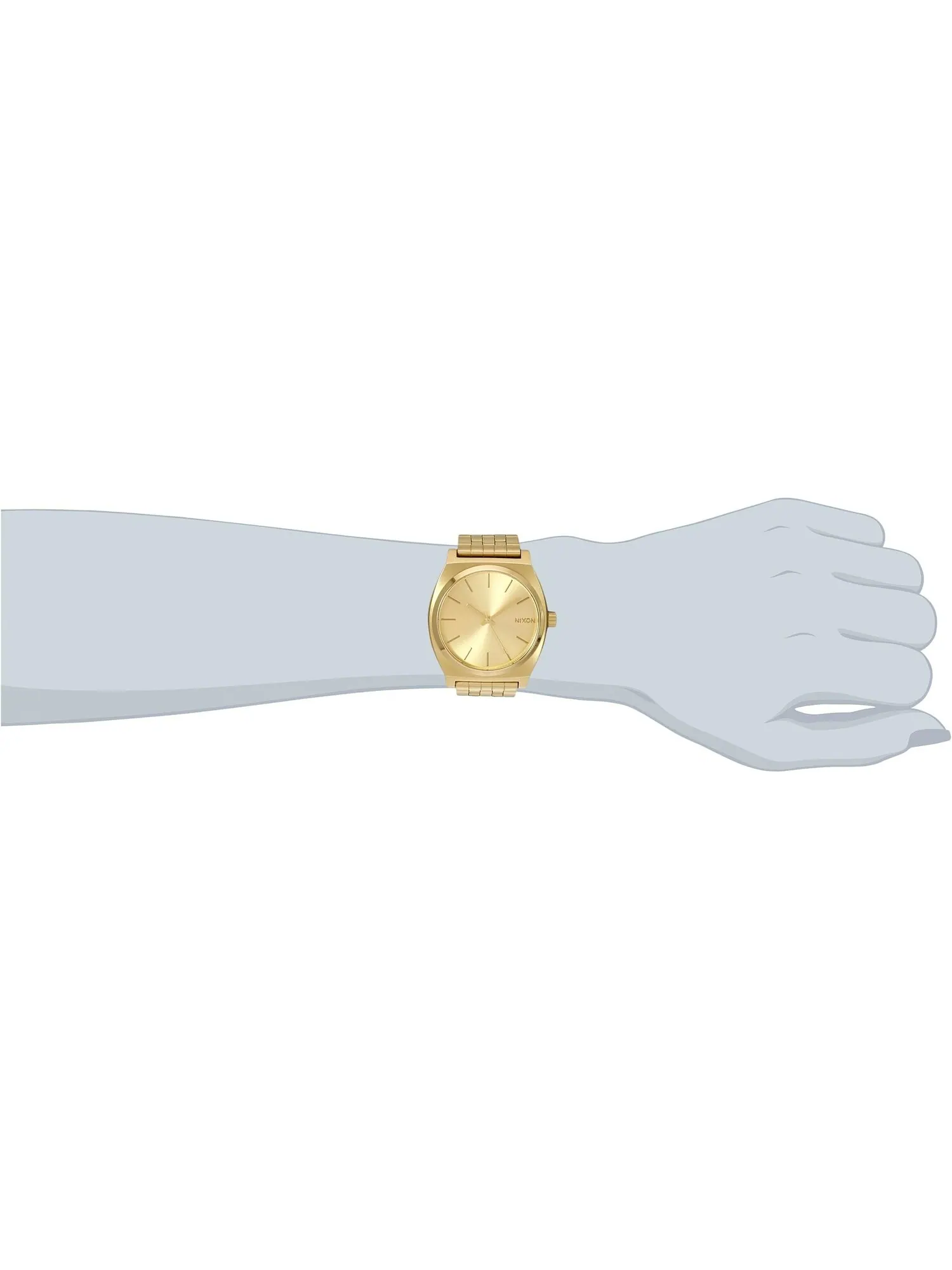 Часы Time Teller Nixon — изображение 5 из 5, оттенок золотистый/золотистый