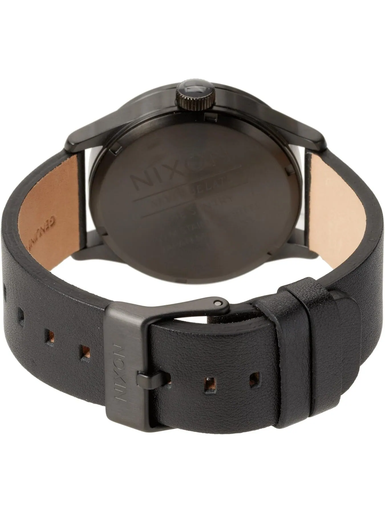 Часы Sentry Leather Nixon — изображение 3 из 5, оттенок черный