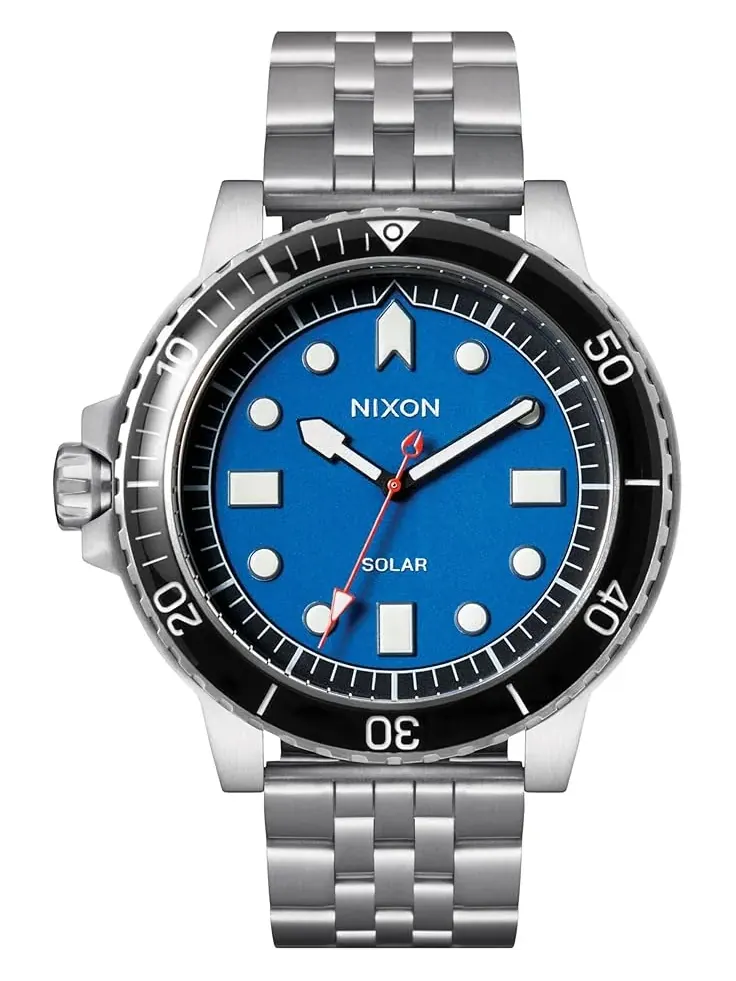 Мужские часы Stinger 44 Nixon — изображение 1 из 5, оттенок серебристый/синий/черный