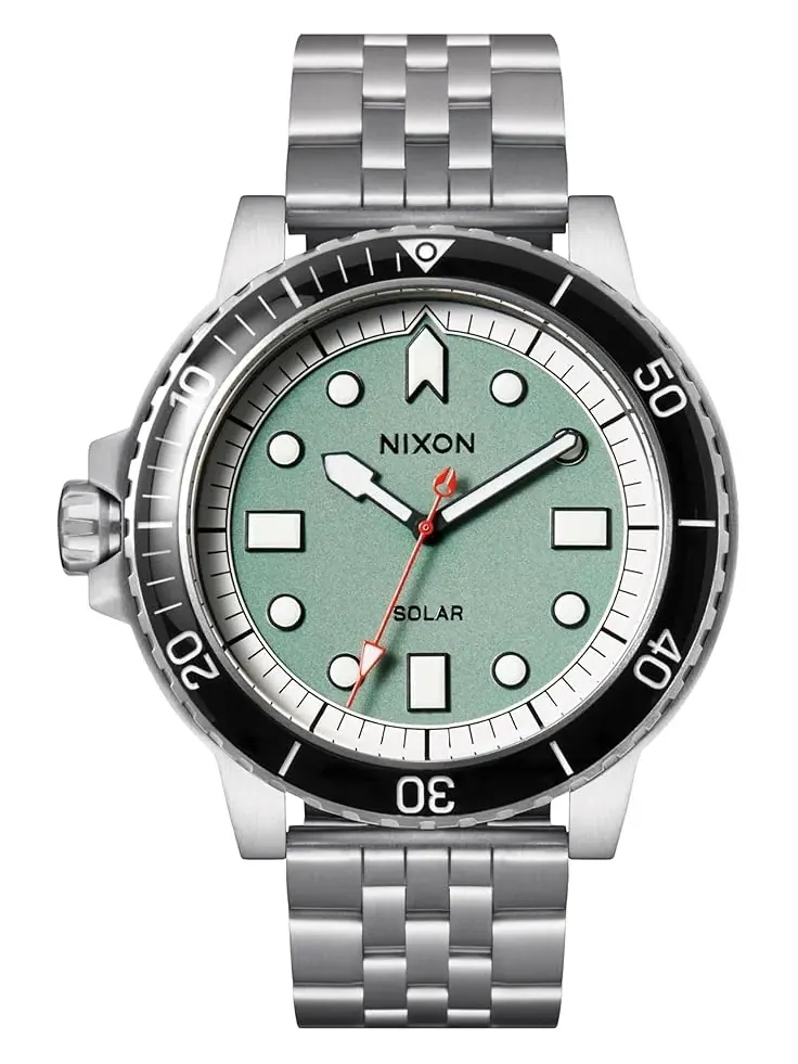 Мужские часы Stinger 44 Nixon — изображение 1 из 5, оттенок серебристый//белый