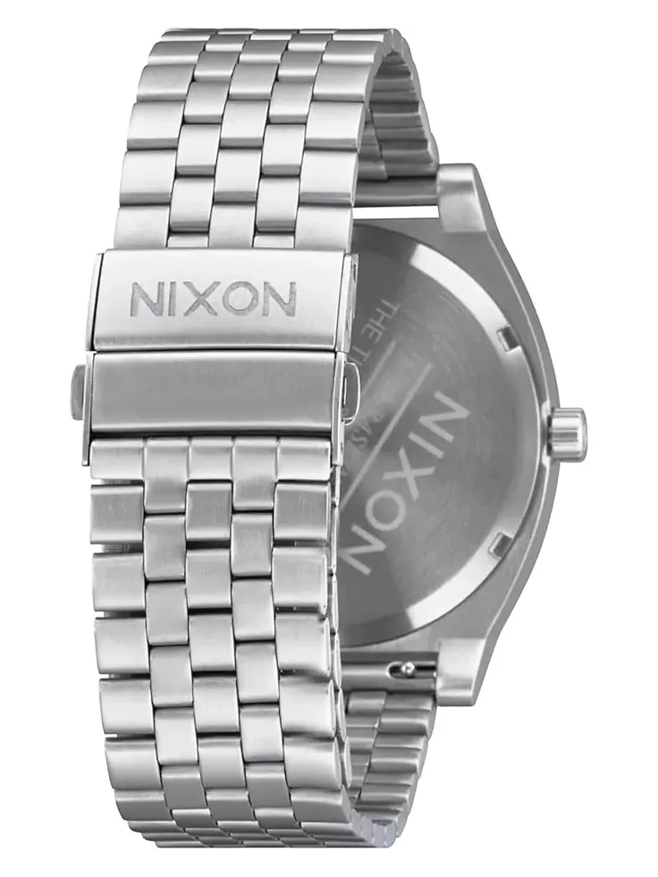 Мужские часы на солнечных батареях Nixon — изображение 3 из 4, оттенок серебристый