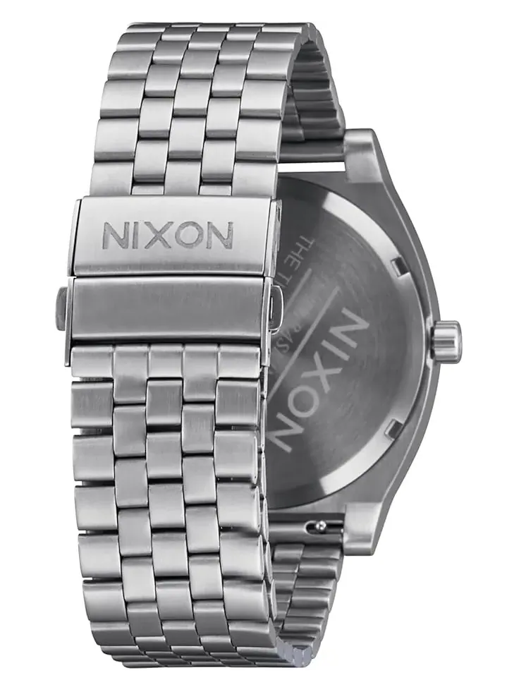 Мужские часы на солнечных батареях Nixon — изображение 3 из 4, оттенок серебристый