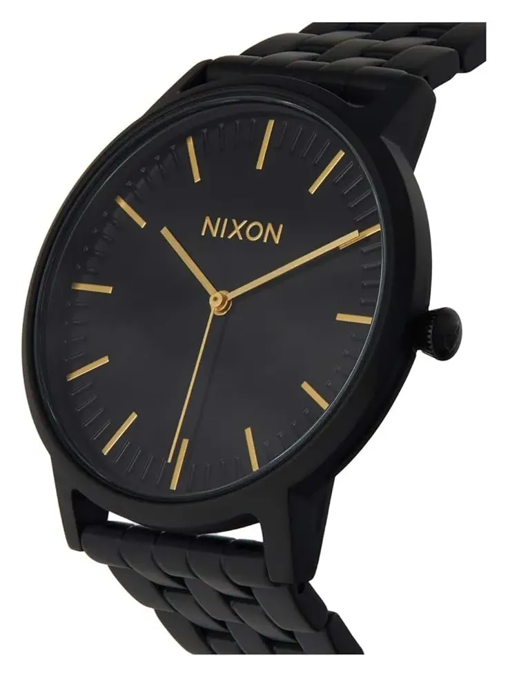 Men's Nixon Porter — изображение 2 из 4, оттенок черный/золотистый
