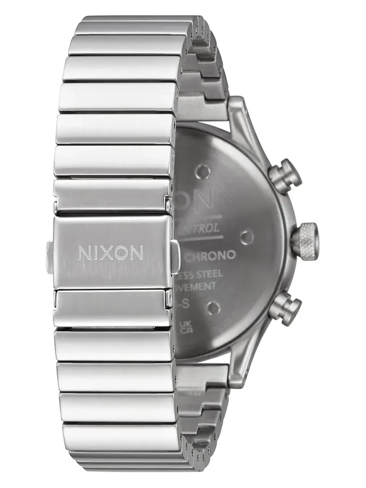 Men's Nixon Station Chrono — изображение 2 из 4, оттенок серебристый/индиго