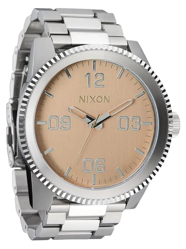 Men's Nixon Corporal Stainless Steel — изображение 1 из 3, оттенок серебристый