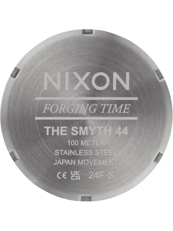 Men's Nixon Smyth 44 — изображение 4 из 4, оттенок серебристый/черный