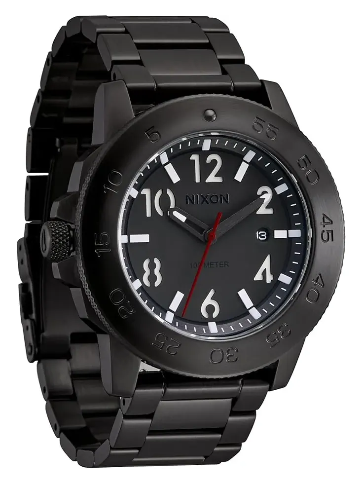 Men's Nixon Smyth 44 — изображение 3 из 4, оттенок черный/черный