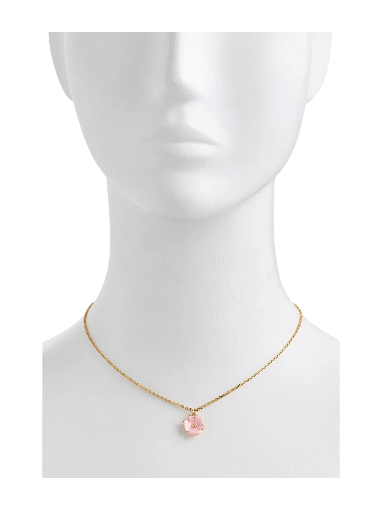 Подвеска-цветок Golden Bloom Flower Pendant Kate Spade New York — изображение 2 из 4, оттенок розовый