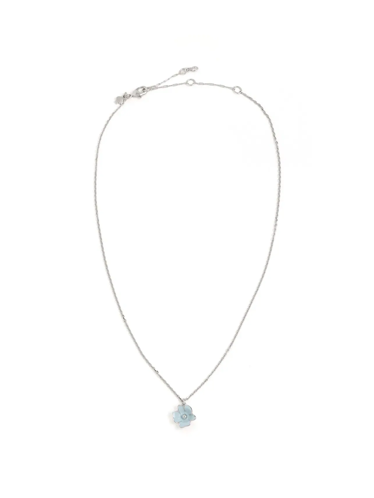 Подвеска-цветок Golden Bloom Flower Pendant Kate Spade New York — изображение 3 из 4, оттенок синий/серебристый