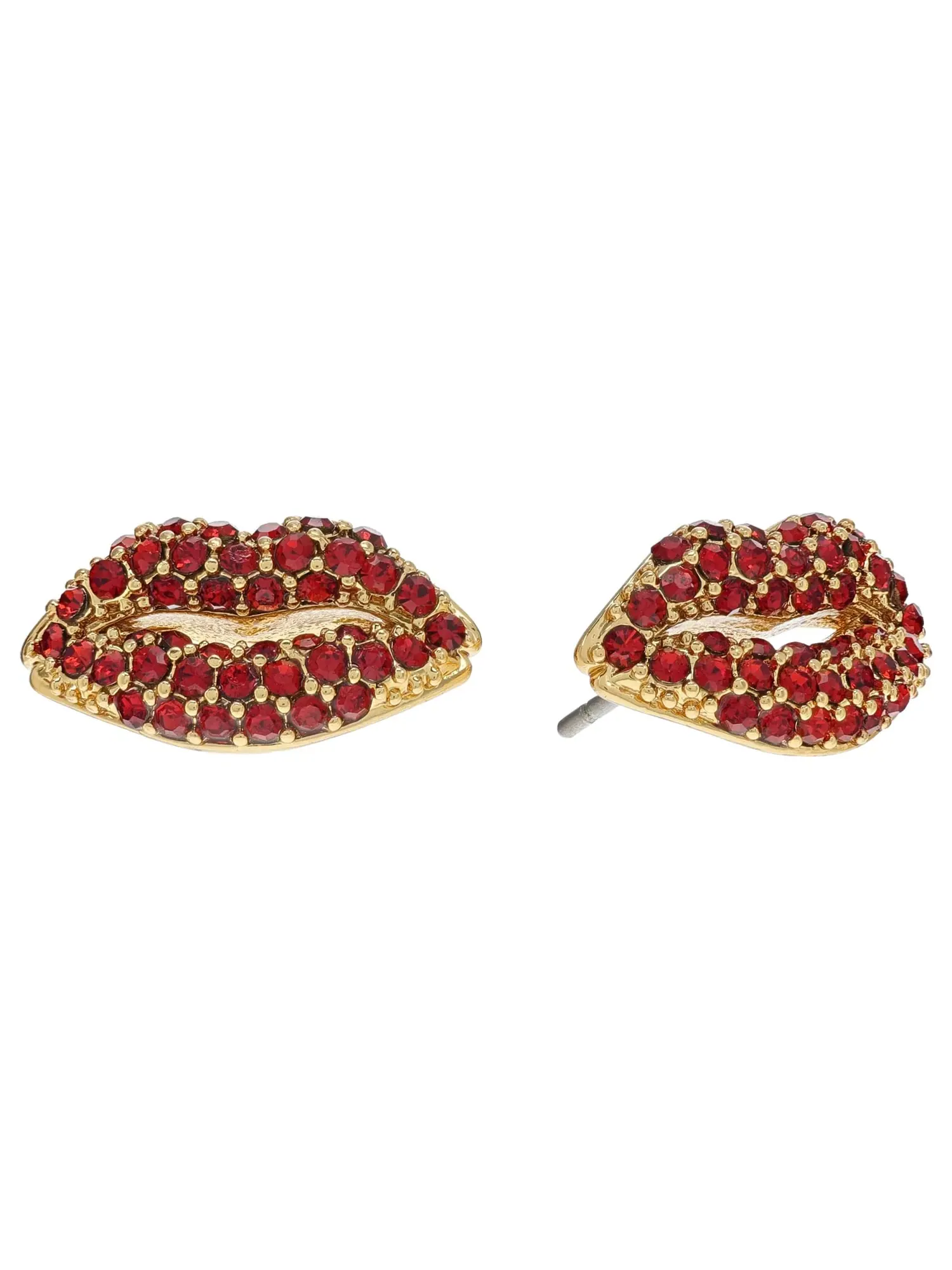 Серьги-пусеты Hit The Town Lip Studs Kate Spade New York — изображение 1 из 1, оттенок красный