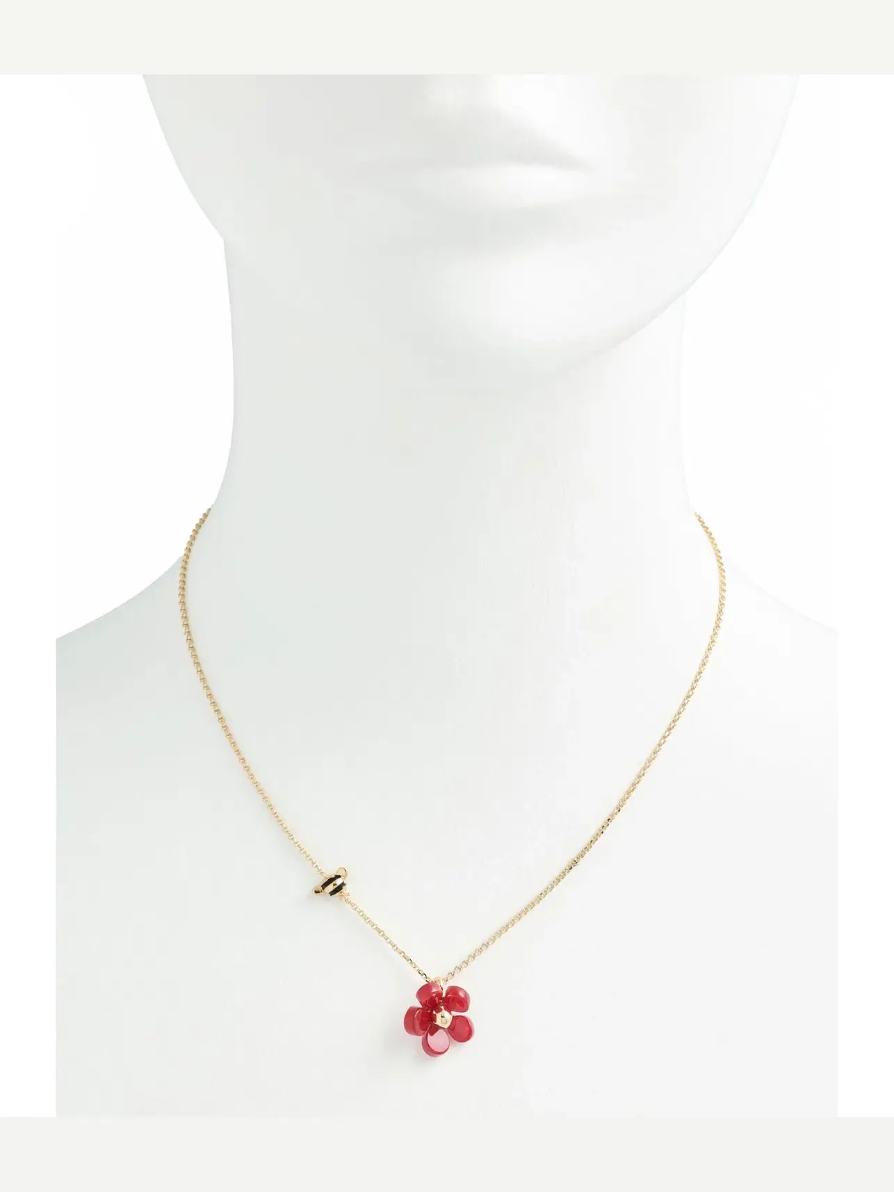 Подвеска-цветок Summer Daze Flower Pendant Kate Spade New York — изображение 2 из 4, оттенок красный