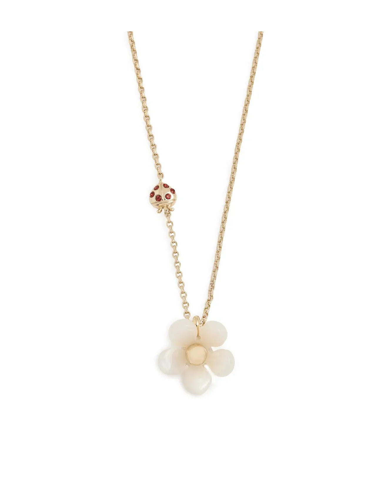 Подвеска-цветок Summer Daze Flower Pendant Kate Spade New York — изображение 1 из 4, оттенок белый