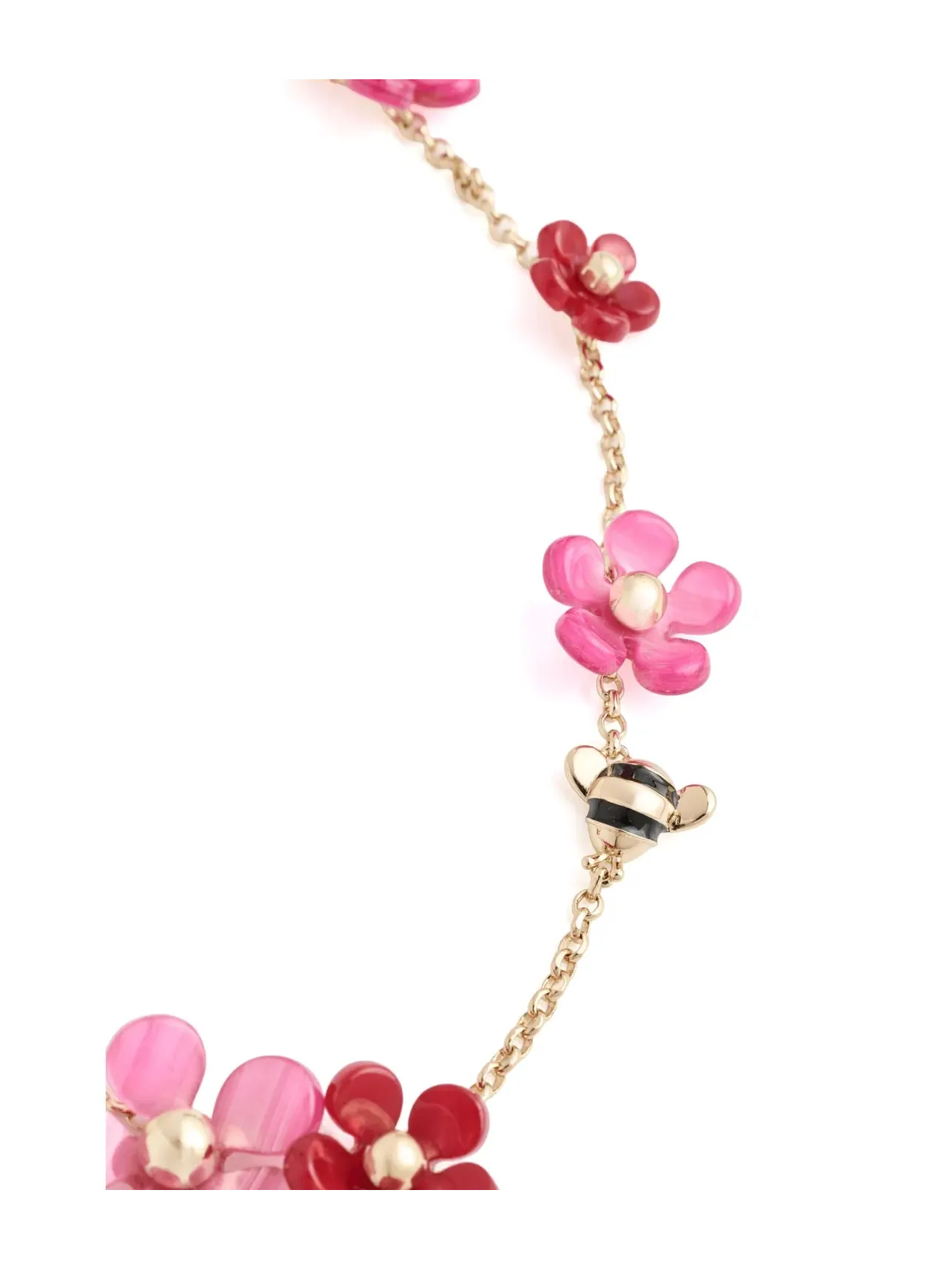 Ожерелье Summer Daze Flower Scatter Necklace Kate Spade New York — изображение 3 из 3, оттенок красный мульти