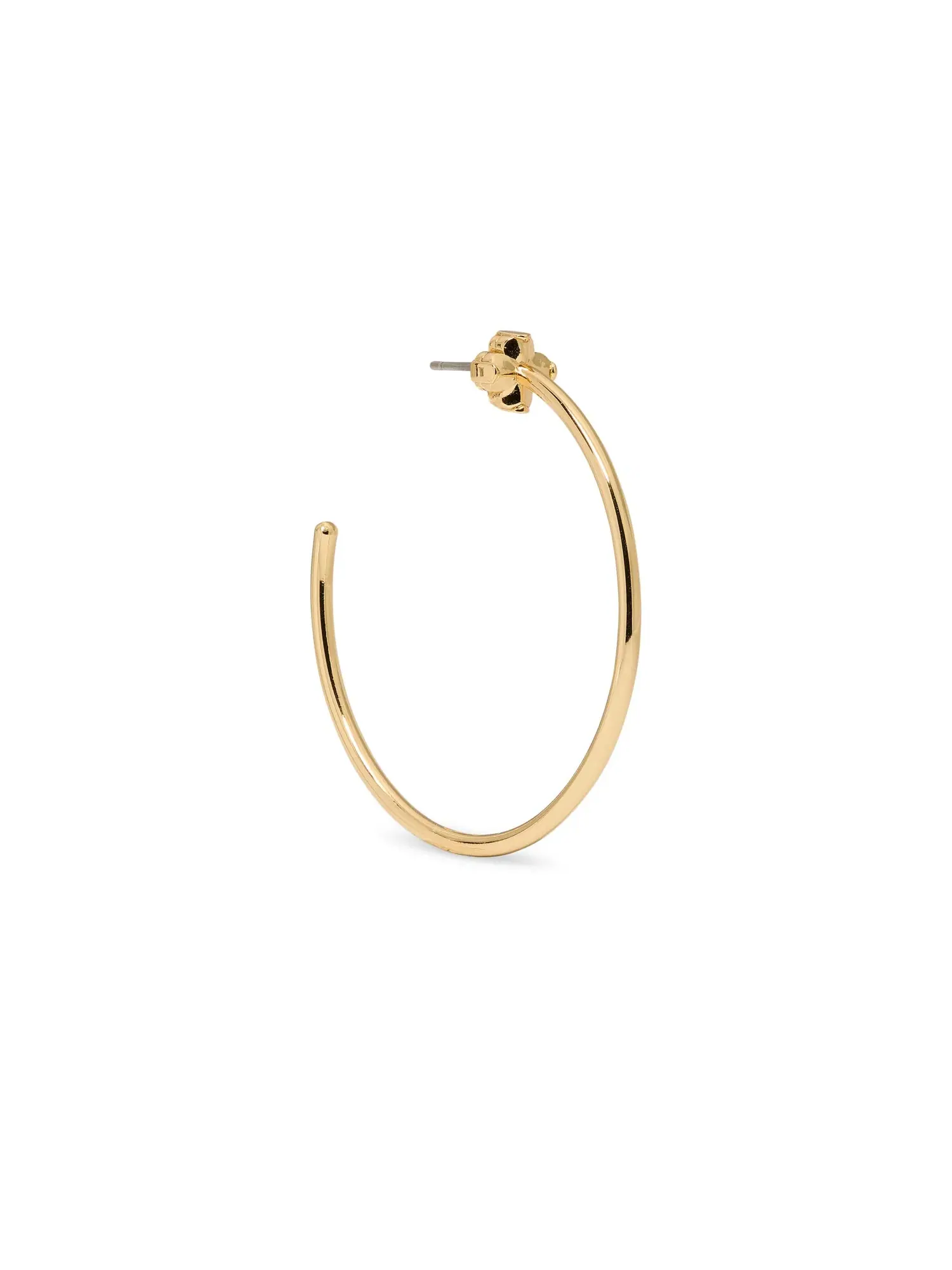 Серьги-кольца Spade Flower Hoops Kate Spade New York — изображение 2 из 3, оттенок золото