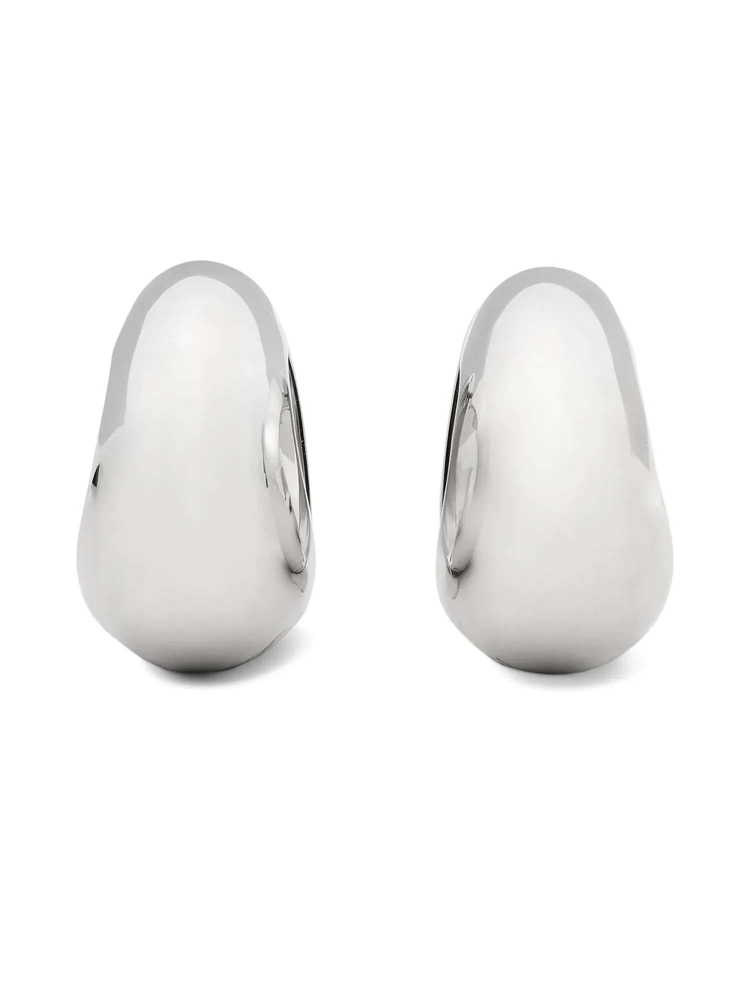 Серьги-кольца Keep Sparkling Round Huggies Kate Spade New York — изображение 1 из 2, оттенок серебристый