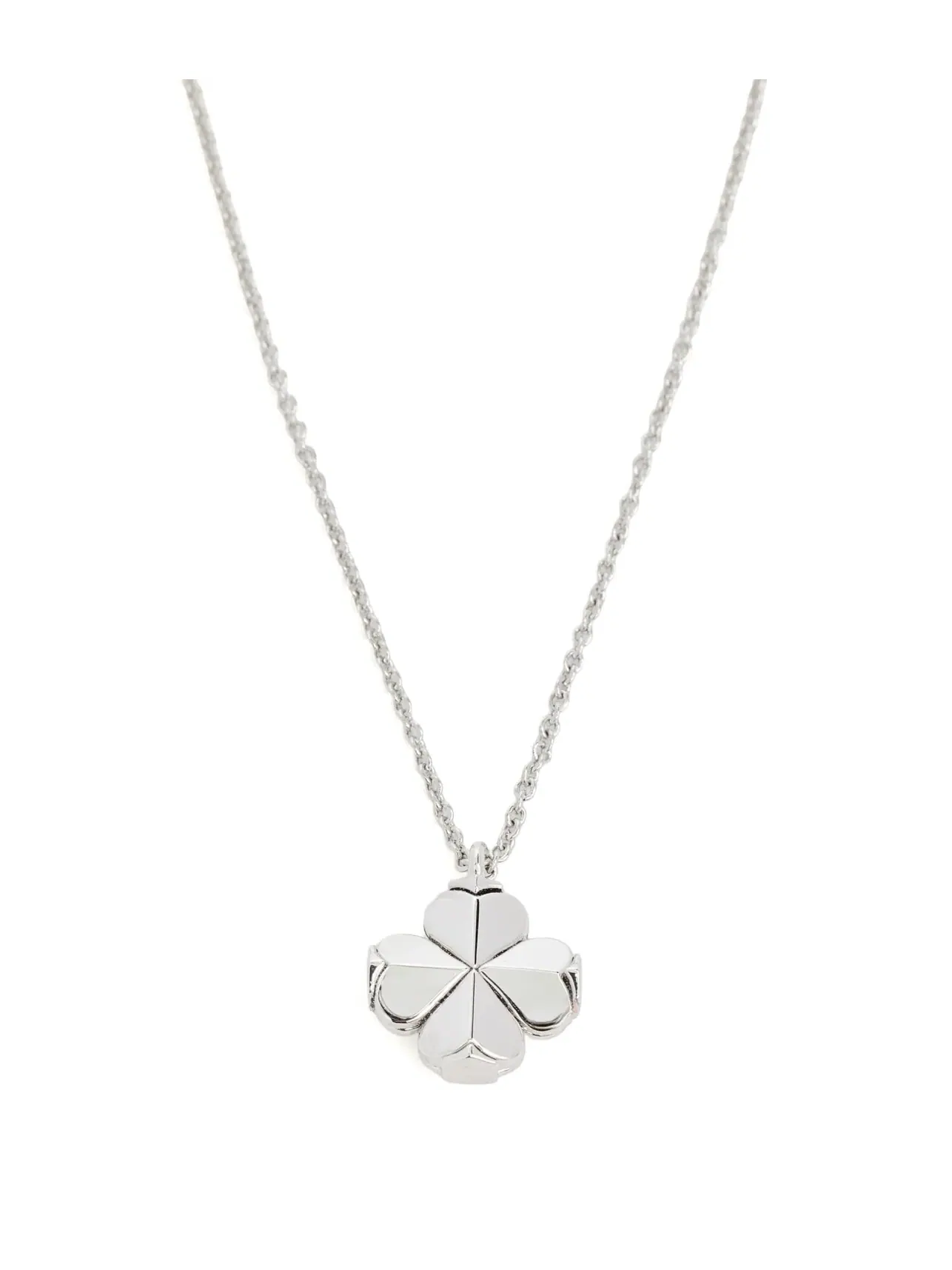 Мини-подвеска Spade Flower Mini Pendant Kate Spade New York — изображение 1 из 4, оттенок серебряный